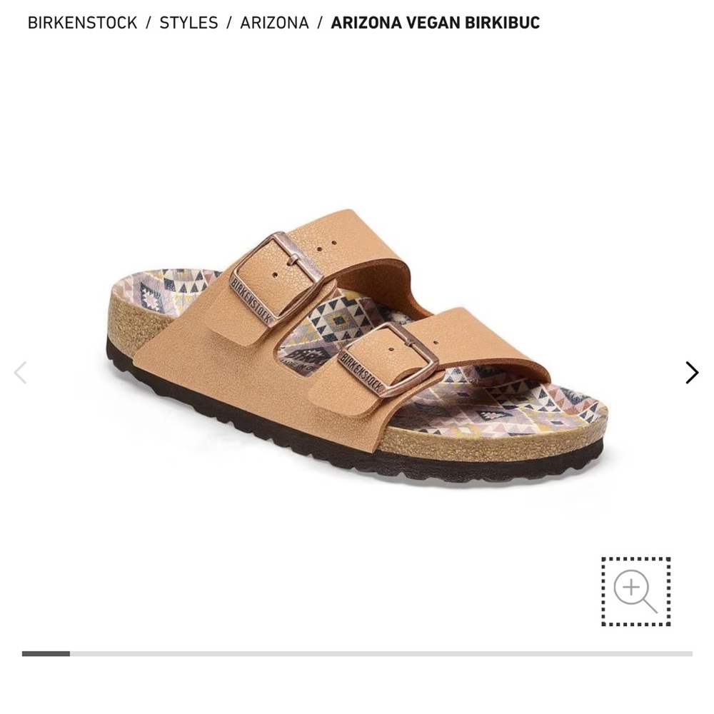 Birkenstock Arizona Vegan Sandals in Pecan